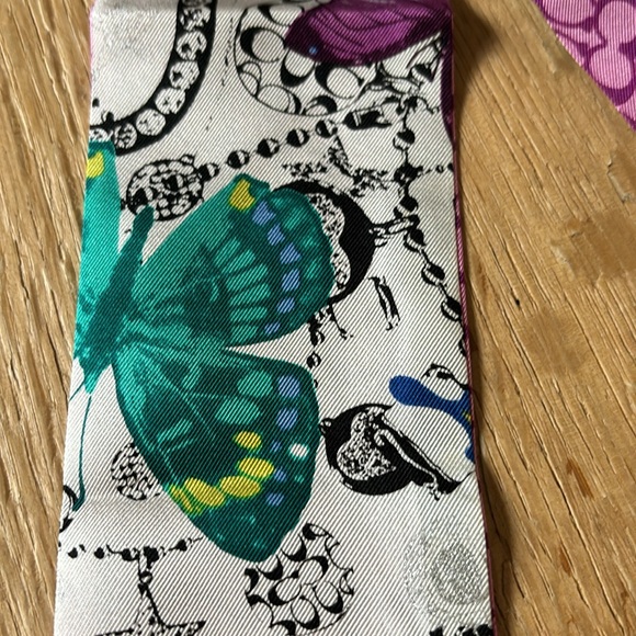Coach Jewelry and Butterfly Pony Scarf/Twilly NWT - Picture 2 of 6